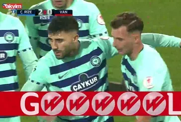 Rize - Vanspor ZTK maçı! Gol: Emrecan! | Video