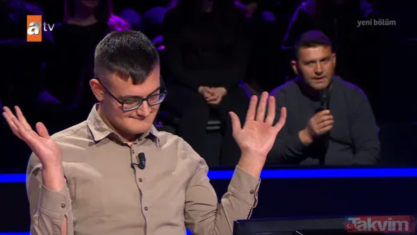 Kim Milyoner Olmak İster'de Cibutili Ladan stüdyoyu gülümsetti! "Eşim Esmerim Biçim Biçim dinletiyor" - 16