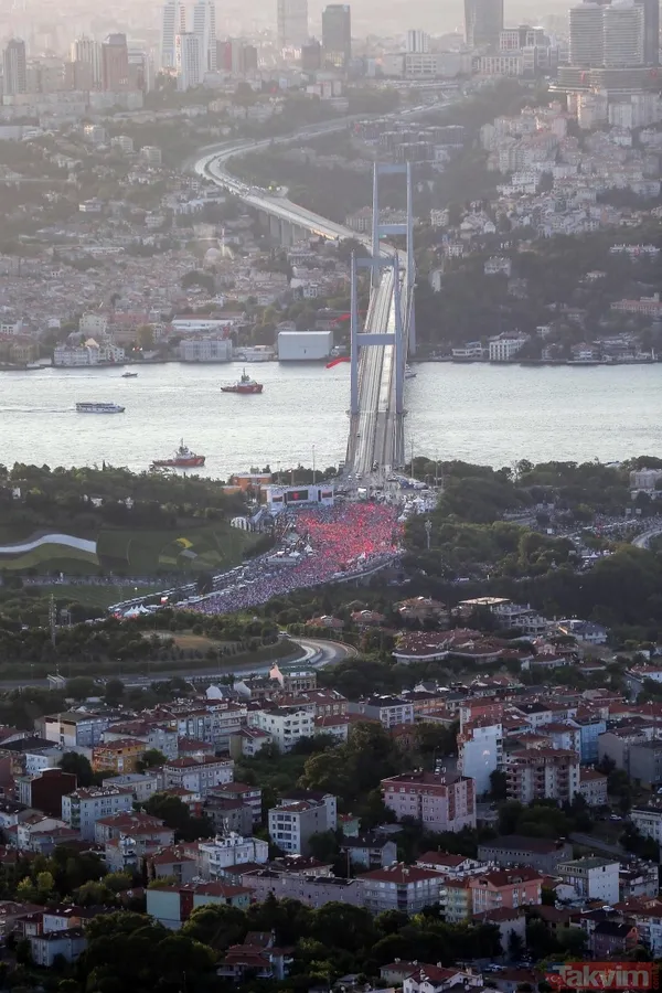 15 Temmuz Şehitler Köprüsü'ne akın akın geldiler - 49