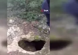 Bursa'daki define kazısında şok video ortaya çıktı