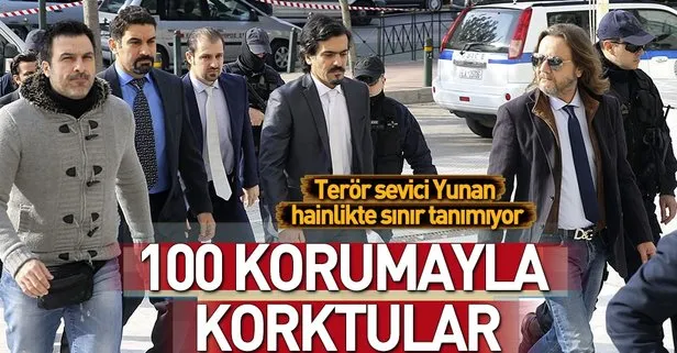 100 korumayla korktular