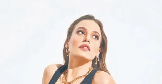 Serenay Sarıkaya takıldı kaldı!