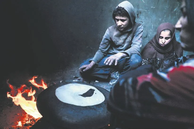 Savaştan kurtulanlar soğuktan ölüyor