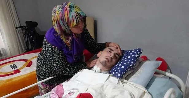 Düzce’de Tayfun Şefik trafik kazasında yatağa bağımlı hale gelince annesi yardım etti Yaşam haberleri