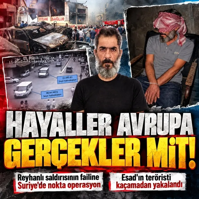 MİTten Suriyede nokta operasyon! Reyhanlı saldırısının firari faili Ömer el-Hatip yakalandı