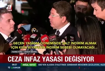 Ceza infaz yasası değişiyor!