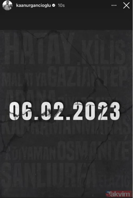 Ünlülerden 6 Şubat paylaşımları: Unutmadık, unutmayacağız! Alişan, Esra Erol, Demet Akalın, Pınar Altuğ, Özge Törer, Burak Özçivit... - 31