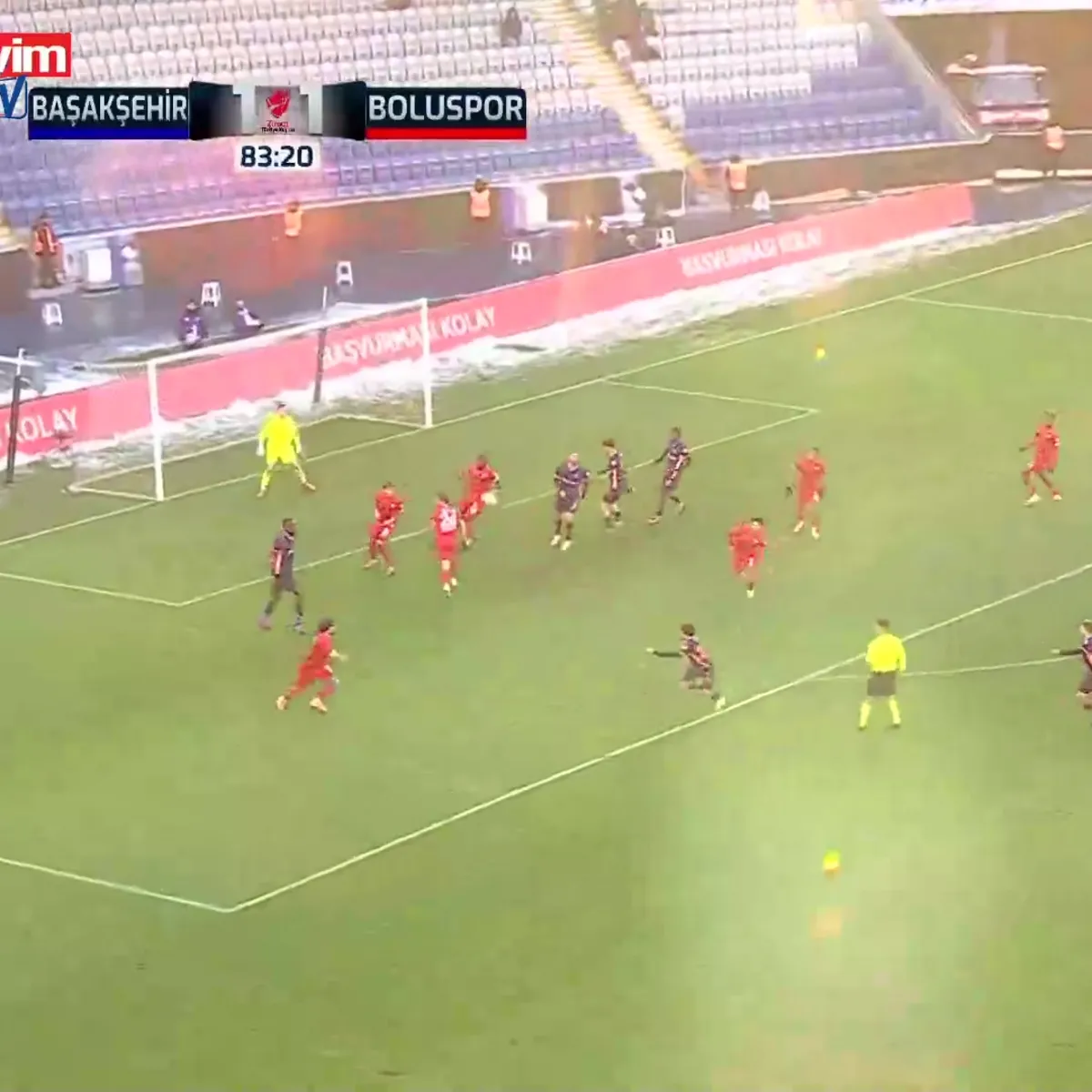 Umut hazırladı Da Costa bitirdi! Başakşehir 2-1 öne geçti!