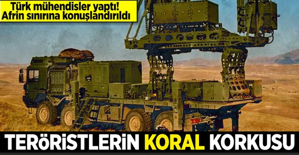 Terör örgütü PKK/PYD'yi 'KORAL' korkusu sardı