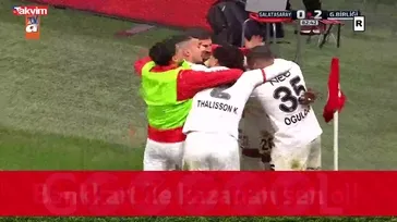 Galatasaray 0-2 Gençlerbirliği