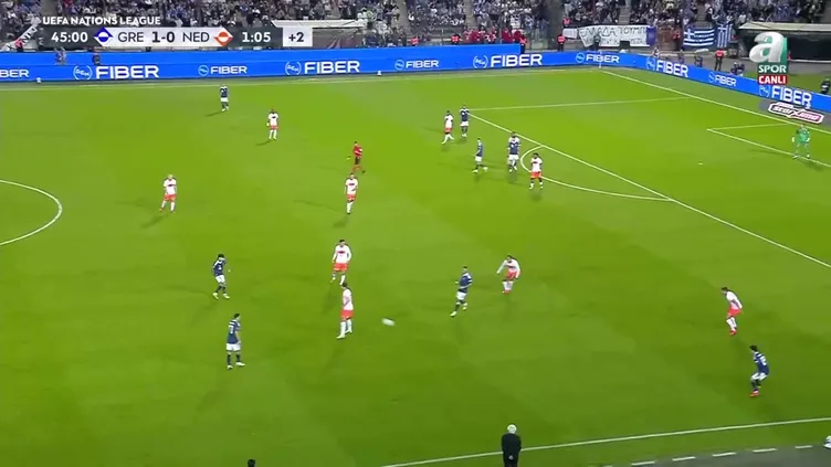 Yunanistan 2-0 Hollanda GOL: Giorgos Masouras