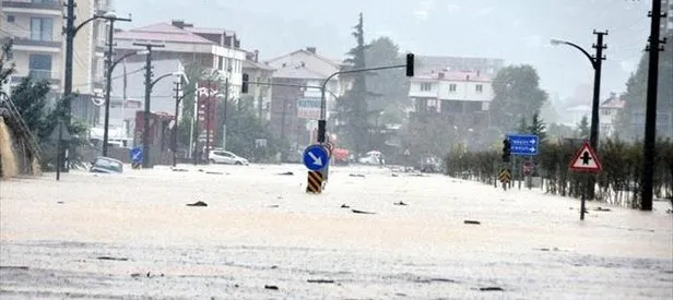 Trabzon’daki selde 2 kişi hayatını kaybetti