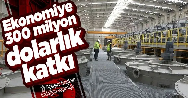 Açılışını Başkan Erdoğan yapmıştı! 3 bin kişiye istihdamla ülke ekonomisine 300 milyon dolarlık katkı