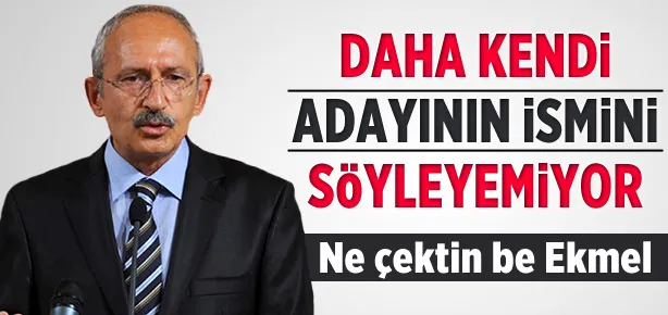 Çatı adayın ismini yanlış söyledi