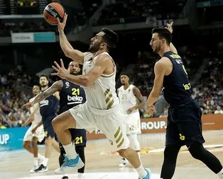Fenerbahçe, Madridde kayıp! MS:Real Madrid 81 -77 Fenerbahçe Beko