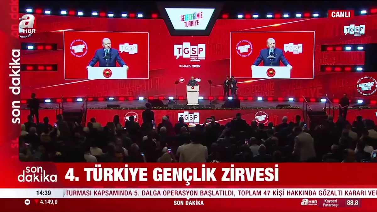 4. Türkiye Gençlik Zirvesi! Başkan Erdoğan'dan önemli açıklamalar