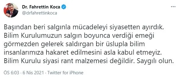 saglik-bakanli-fahrettin-kocadan-bilim-kurulunu-hedef-alan-kemal-kilicdarogluna-tepki-saygili-olun-1617725076762.jpg Sağlık Bakanlı Fahrettin Koca'dan Bilim Kurulu'nu hedef alan Kemal Kılıçdaroğlu'na tepki: Saygılı olun-2