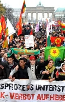 PKK'lı hainler Avrupa'da terör estirdi