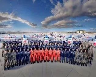 Türk Yıldızları’ndan ’görevimizin başındayız’ mesajı
