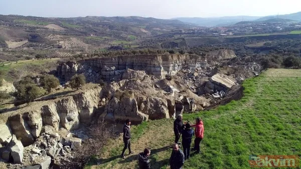 Uzaydan görüntülendi! Asrın felaketinin yol açtığı yıkım mercek altında - 41