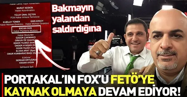 Portakal'ın FOX'u FETÖ'cülere para akıtıyor