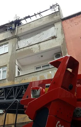 İstanbul Bağcılar'da yangın paniği