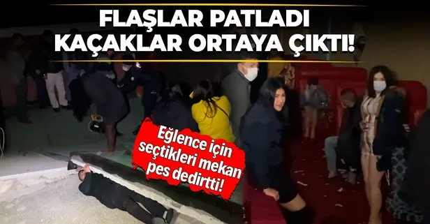 SON DAKİKA: Konya’da eğlence mekanına baskın: 40 kişi polisi görünce kaçtıkları çatıda yakalandı