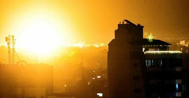 Son dakika: İsrail uçakları Gazze Şeridi’ne hava saldırıları düzenledi