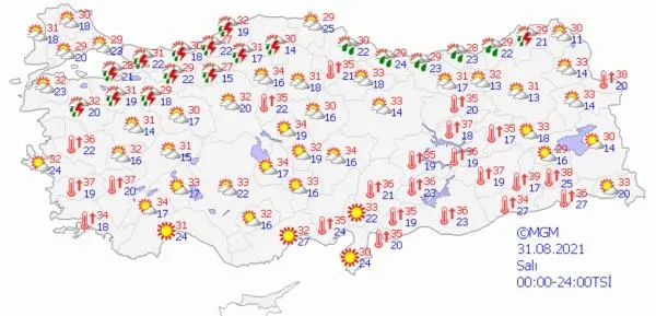 Son dakika: Meteoroloji'den sağanak uyarısı! İstanbul'a da yağmur geliyor | HAVA DURUMU-6