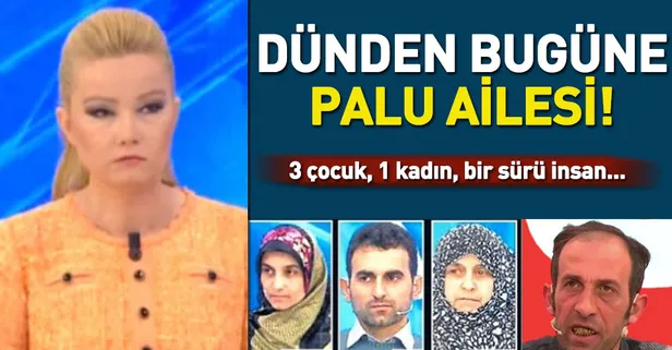 Palu Ailesi Müge Anlı programına ilk kez 24 Aralık'ta geldi! Kaçıranlar için dünden bugüne Palu ailesi...