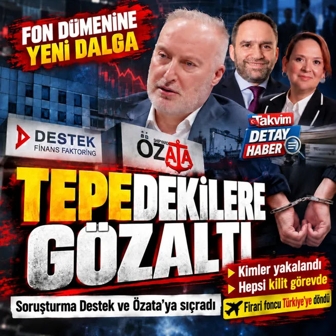 Fon soruşturmasında 4. dalga: 10 gözaltı kararı! Destek Finans ve Özata Gemicilik yöneticileri listede: İskender Balcı teslim oldu