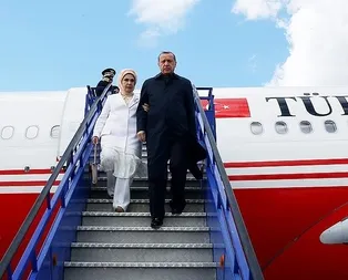 Cumhurbaşkanı Erdoğan yurda döndü