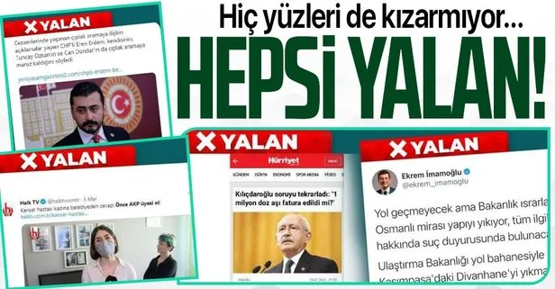 CHP yalan dolan!