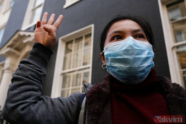 SON DAKİKA: Myanmar'daki askeri darbenin etkisi Londra'da! Büyükelçi içeriye alınmadı - 21