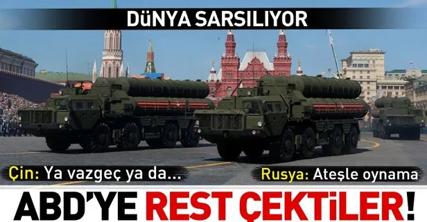 Çin ve Rusyadan ABD'ye sert tepki
