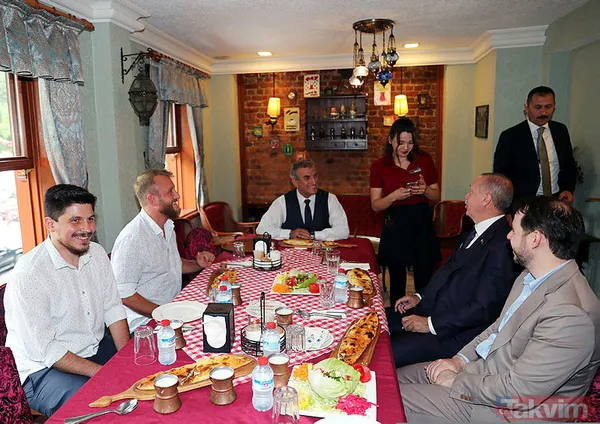 Başkan Erdoğan'a Çengelköy'de vatandaşlardan yoğun ilgi - 18