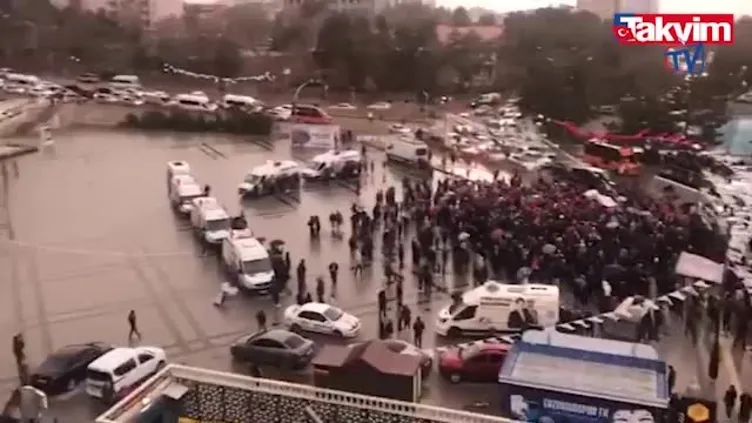 7'li koalisyonun ortağı Meral Akşener’e vatandaş ilgi göstermiyor! Erzurum'da da boş meydana konuştu