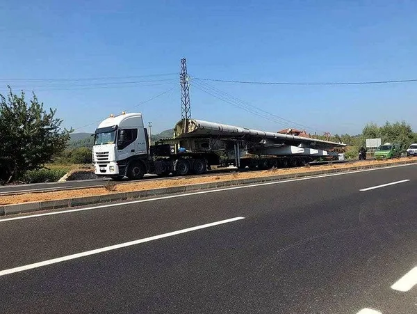 Dev uçak İstanbul’dan Muğla’ya karayoluyla taşındı-3