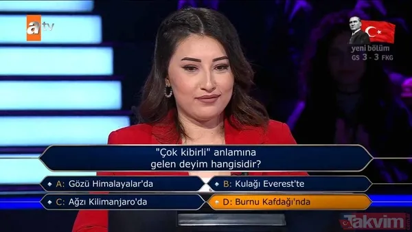 Kenan İmirzalıoğlu'nun sunduğu Kim Milyoner Olmak İster'de ‘haçan’ sorusu geceye damga vurdu! Bakın aslında ne anlama geliyormuş - 15
