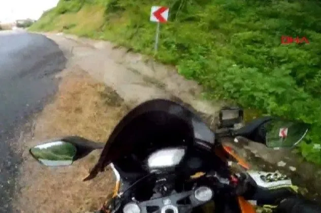 Kastamonu'da feci kaza! Saniye saniye kaydedildi
