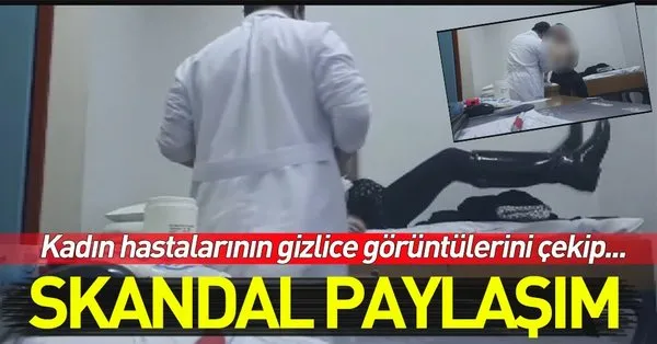 Izmir De Bir Doktor Dan Skandal Paylasim Kadin Hastalarinin Gizlice Goruntulerini Cekip Takvim