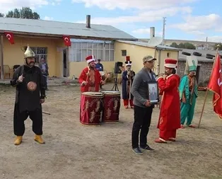 Şehidin mehter vasiyeti yerine getirildi