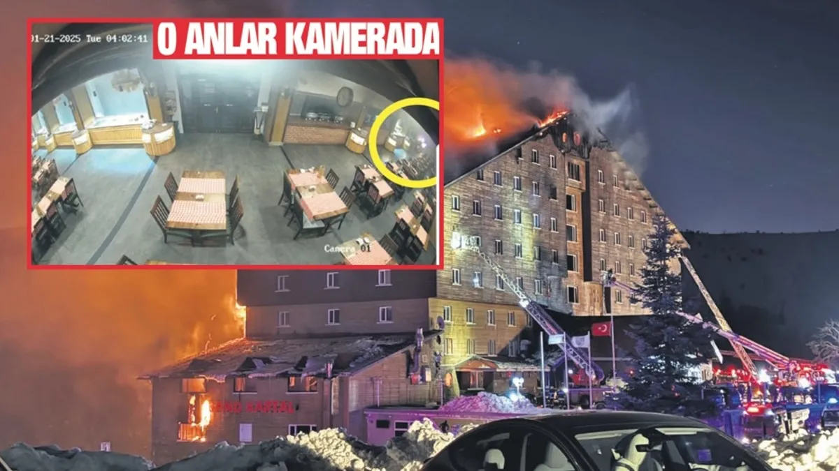 Bolu'daki yangın faciasında yeni gelişme | 189 sayfalık rapor hazırlandı! İşte 78 cana mezar olan Grand Kartal Otel'deki ihmaller zinciri