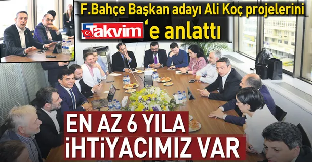 En az 6 yıla ihtiyacımız var