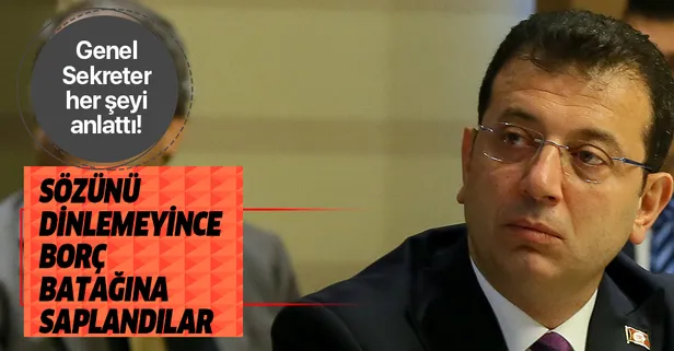 CHP'li İmamoğlu'ndan bir skandal daha! İBB’ye gitmeyince 2,5 milyon lira borçlandılar