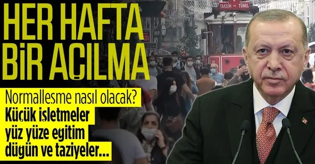 SON DAKİKA: Tam kapanma sonrası normalleşme nasıl olacak? Perşembe ve cuma gününe dikkat!