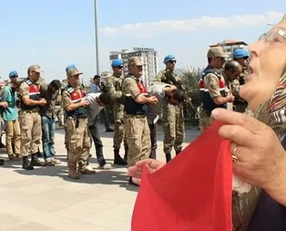 PKK’lı hainleri görünce yüzlerine tükürdü