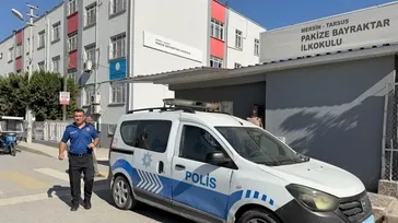 Mersin'de ilkokul öğrencisinin çantasından tabanca çıktı: Babası gözaltında!