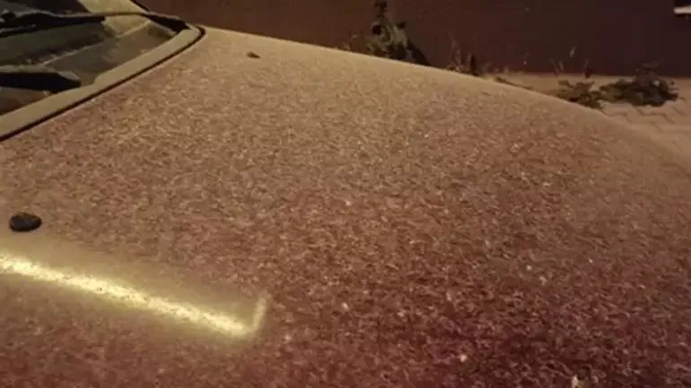 Toz taşınımı ne zaman bitecek? Bolu'da gökyüzü kıpkırmızı oldu | Hava raporları ne söylüyor?-3