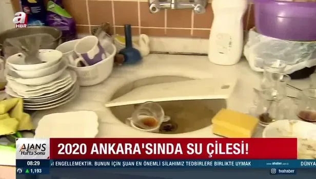 2020 Ankara'sında su çilesi! Büyükşehir susuz kalan vatandaşlara yetişemiyor!